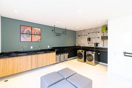 Apartamento à venda com 56m², 2 quartos e 2 vagas Apartamento à venda com 56m², 2 quartos e 2 vagasLavanderia