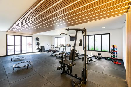 Apartamento à venda com 56m², 2 quartos e 2 vagas Apartamento à venda com 56m², 2 quartos e 2 vagasAcademia