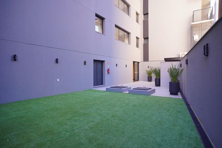 Área comum de kitnet/studio para alugar com 1 quarto, 28m² em Cidade Baixa, Porto Alegre