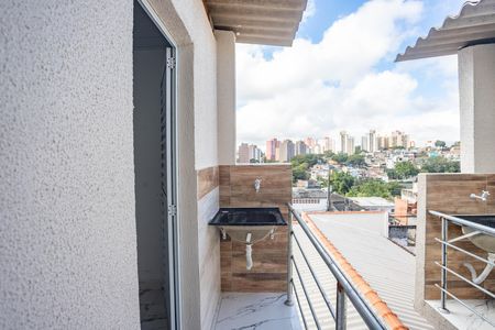Studio - área de serviço  de casa para alugar com 1 quarto, 40m² em Jardim Miriam, São Paulo