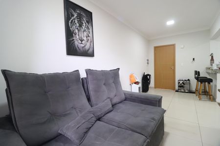 Sala de apartamento para alugar com 2 quartos, 64m² em Santa Mônica, Uberlândia