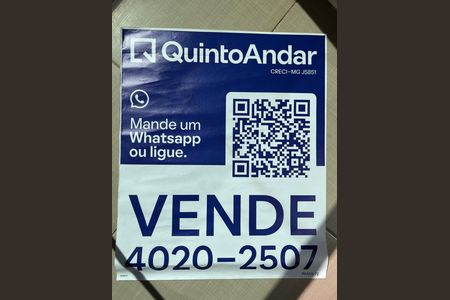 PLAQUINHA de apartamento à venda com 3 quartos, 90m² em Caiçaras, Belo Horizonte