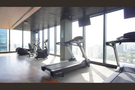 Studio para alugar com 40m², 1 quarto e 1 vaga Studio para alugar com 40m², 1 quarto e 1 vagaÁrea comum - Academia
