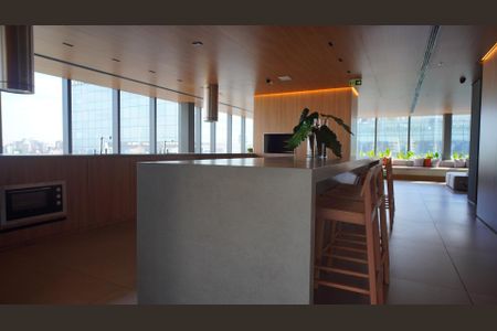 Studio para alugar com 40m², 1 quarto e 1 vaga Studio para alugar com 40m², 1 quarto e 1 vagaÁrea comum gourmet