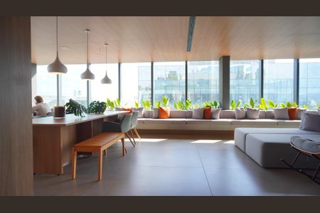 Área comum de kitnet/studio para alugar com 1 quarto, 40m² em Três Figueiras, Porto Alegre