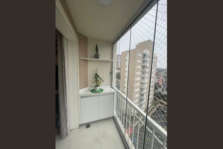 Apartamento à venda com 49m², 2 quartos e 1 vagaVaranda