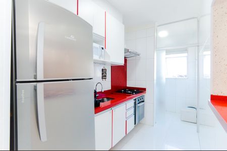 Cozinha de apartamento à venda com 2 quartos, 65m² em Vila Rosalia, Guarulhos