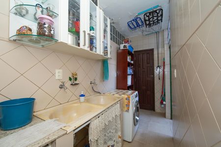 AREA DE SERVICO de apartamento à venda com 3 quartos, 128m² em Nova Suíça, Belo Horizonte