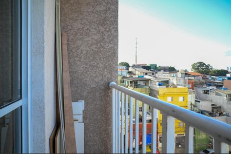 Varanda de apartamento para alugar com 2 quartos, 37m² em Jardim Imperador (zona Sul), São Paulo