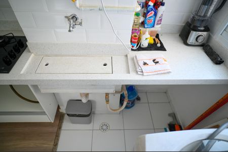 Área de Serviço de apartamento para alugar com 2 quartos, 37m² em Jardim Imperador (zona Sul), São Paulo