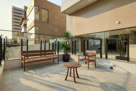 Área comum - Piscina de apartamento para alugar com 2 quartos, 72m² em Nova Mirim, Praia Grande