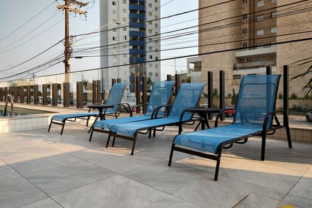 Área comum - Piscina de apartamento para alugar com 2 quartos, 72m² em Nova Mirim, Praia Grande
