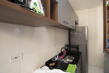 Cozinha - Armários / Área de Serviço de casa para alugar com 1 quarto, 27m² em Vila Nova Carolina, São Paulo