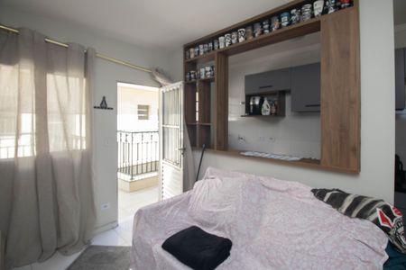 Sala de casa para alugar com 1 quarto, 27m² em Vila Nova Carolina, São Paulo