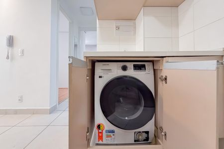 Apartamento para alugar com 32m², 2 quartos e sem vaga Apartamento para alugar com 32m², 2 quartos e sem vagaCozinha e Área de Serviço