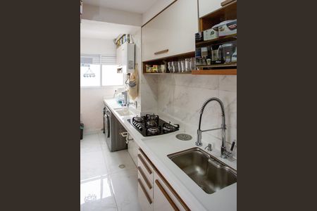 Cozinha de apartamento à venda com 2 quartos, 48m² em Americanópolis, São Paulo