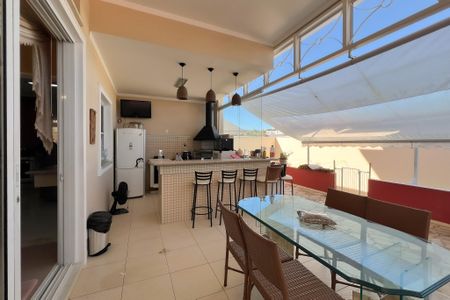 Churrasqueira de casa de condomínio à venda com 3 quartos, 244m² em Dos Ortizes, Valinhos
