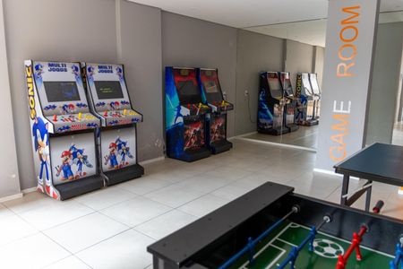 Apartamento para alugar com 39m², 2 quartos e 1 vaga Apartamento para alugar com 39m², 2 quartos e 1 vagaSala de Jogos