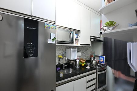 Cozinha de apartamento à venda com 2 quartos, 47m² em Vila das Belezas, São Paulo