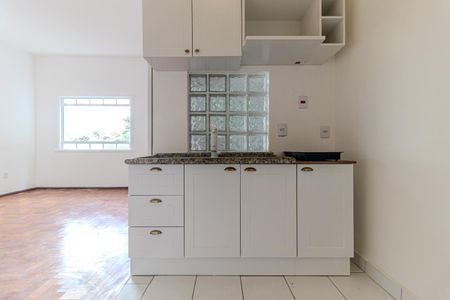Cozinha de kitnet/studio para alugar com 1 quarto, 30m² em Vila Buarque, São Paulo