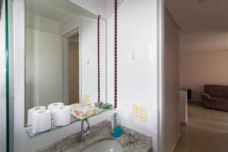 Banheiro de apartamento para alugar com 2 quartos, 49m² em Quinta da Paineira, São Paulo