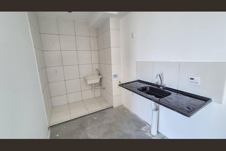 Apartamento para alugar com 38m², 2 quartos e sem vaga Apartamento para alugar com 38m², 2 quartos e sem vagaCozinha e Área de Serviço