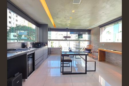 Varanda de apartamento à venda com 3 quartos, 161m² em Cruzeiro, Belo Horizonte