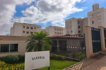 Fachada do Condomínio de apartamento para alugar com 2 quartos, 46m² em Jardim do Lago Ii, Campinas
