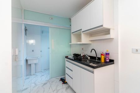 Cozinha de apartamento para alugar com 2 quartos, 43m² em Vila Amalia (zona Norte), São Paulo