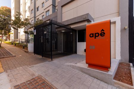 Apartamento à venda com 39m², 2 quartos e 1 vagaFachada e portaria