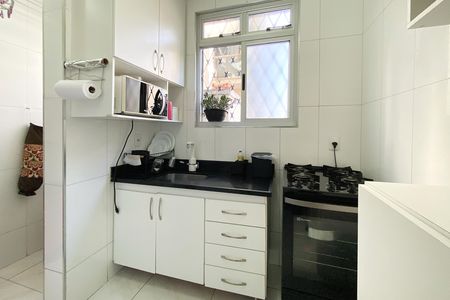 Cozinha de apartamento à venda com 3 quartos, 57m² em Sagrada Família, Belo Horizonte