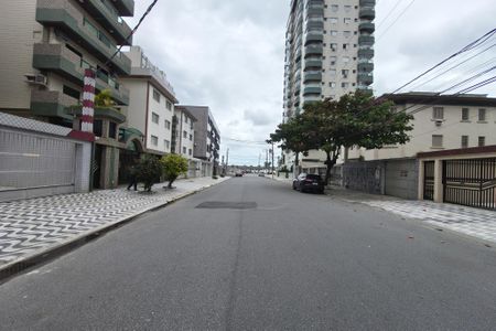 Vista da Rua de apartamento para alugar com 1 quarto, 49m² em Guilhermina, Praia Grande