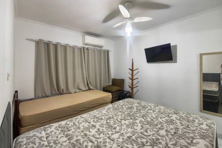 Quarto de apartamento para alugar com 1 quarto, 49m² em Guilhermina, Praia Grande