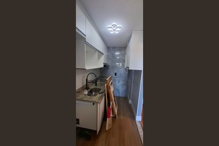 Cozinha e Área de Serviço de apartamento para alugar com 2 quartos, 47m² em Ipiranga, Ribeirão Preto