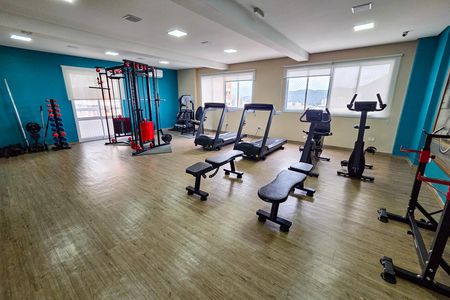 Apartamento para alugar com 86m², 2 quartos e 2 vagas Apartamento para alugar com 86m², 2 quartos e 2 vagasÁrea comum - Academia