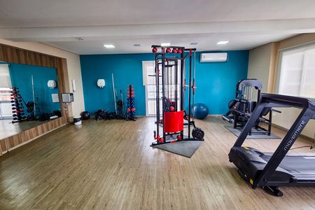 Apartamento para alugar com 86m², 2 quartos e 2 vagas Apartamento para alugar com 86m², 2 quartos e 2 vagasÁrea comum - Academia