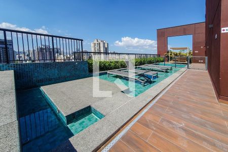 Studio para alugar com 34m², 1 quarto e sem vaga Studio para alugar com 34m², 1 quarto e sem vagaPiscina