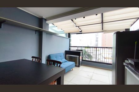 Studio para alugar com 34m², 1 quarto e sem vaga Studio para alugar com 34m², 1 quarto e sem vagaVaranda