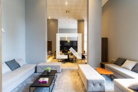Studio para alugar com 34m², 1 quarto e sem vaga Studio para alugar com 34m², 1 quarto e sem vagaSalão de Festas