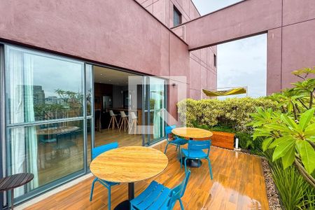 Studio para alugar com 34m², 1 quarto e sem vaga Studio para alugar com 34m², 1 quarto e sem vagaÁrea gourmet