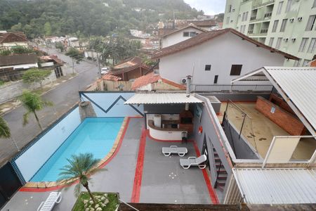 Vista de apartamento para alugar com 2 quartos, 70m² em Jardim Sao Miguel, Guarujá