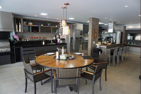 Área Gourmet de casa de condomínio para alugar com 3 quartos, 300m² em Tamboré, Santana de Parnaíba
