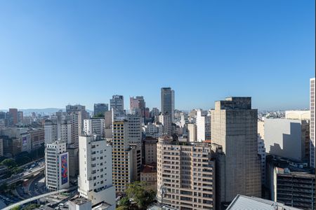 Vista do Quarto de kitnet/studio à venda com 1 quarto, 25m² em Bela Vista, São Paulo