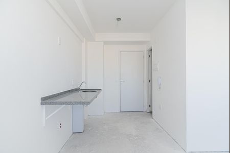 Cozinha de kitnet/studio à venda com 1 quarto, 25m² em Bela Vista, São Paulo