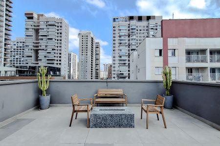 Área comum de kitnet/studio para alugar com 1 quarto, 28m² em Vila Mariana, São Paulo
