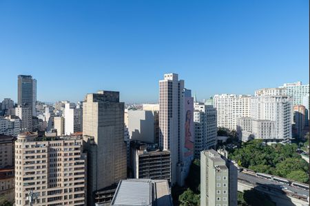 Vista do Quarto de kitnet/studio à venda com 1 quarto, 26m² em Bela Vista, São Paulo