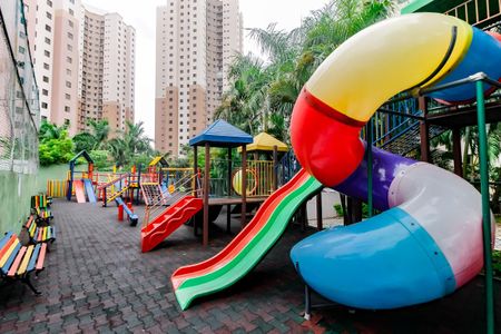 Área comum - Playground de apartamento para alugar com 2 quartos, 70m² em Chácara Agrindus, Taboão da Serra