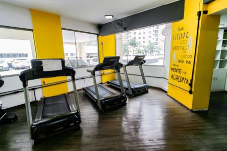 Área comum - Academia de apartamento para alugar com 2 quartos, 70m² em Chácara Agrindus, Taboão da Serra