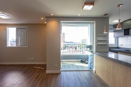Sala  de apartamento à venda com 2 quartos, 52m² em Centro, Diadema