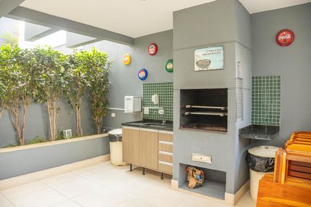 Área comum - Churrasqueira de apartamento à venda com 2 quartos, 52m² em Centro, Diadema